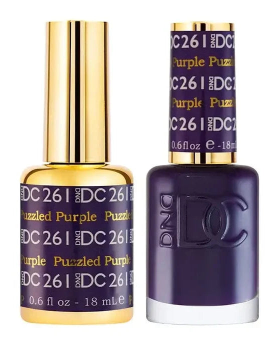 DND DC Gel Duo – Puzzled Purple #261