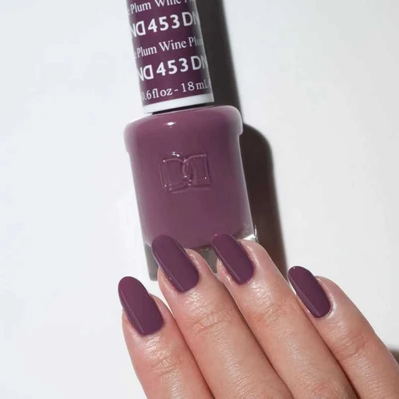 DND Daisy Gel Duo – Plum Wine #453