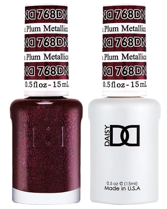 DND Daisy Gel Duo – Metallica Plum #768
