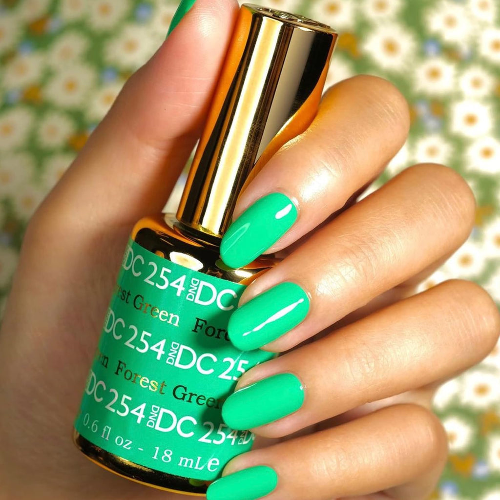 DND DC Gel Duo – Forest Green #254