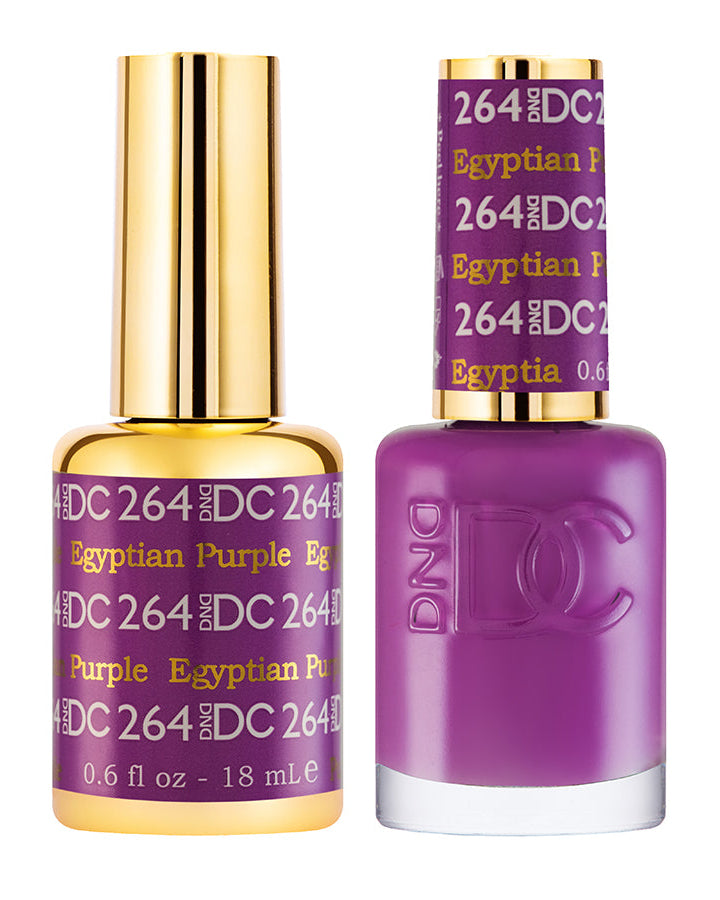 DND DC Gel Duo – Egyptian Purple #264