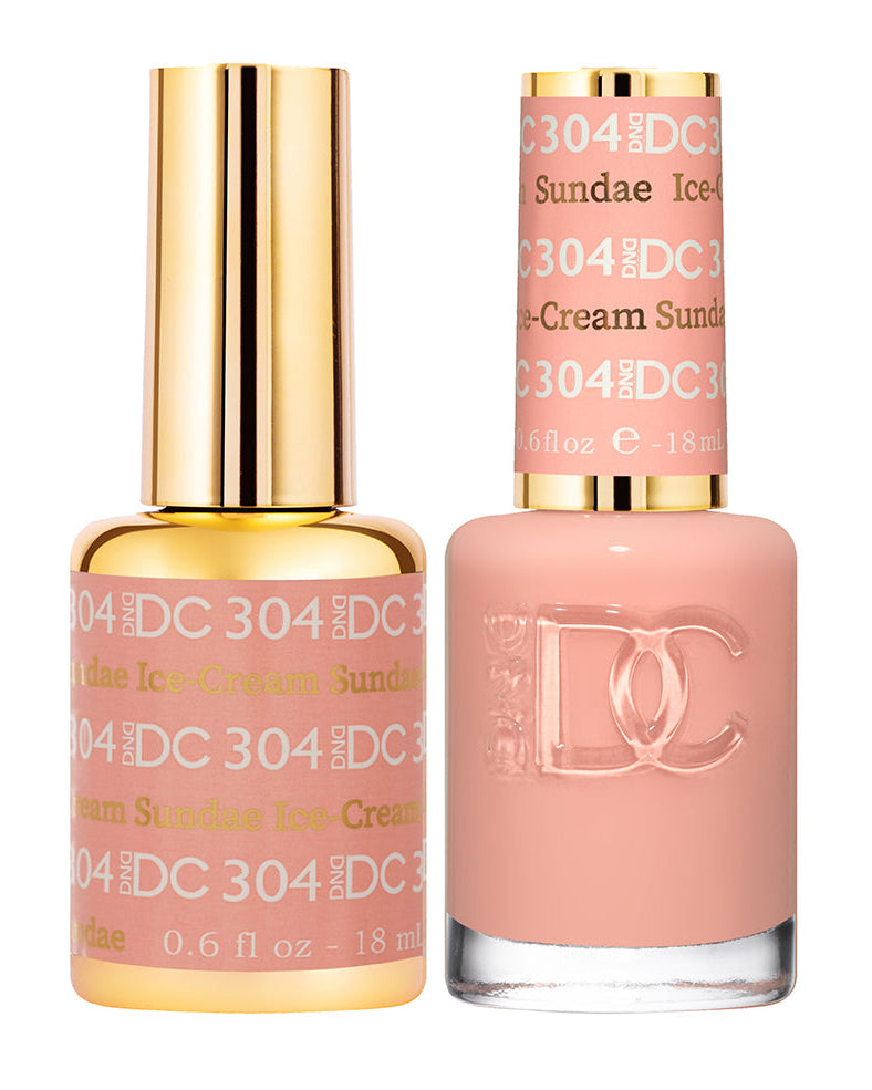 DND DC Gel Duo – Ice-Cream Sundae #304