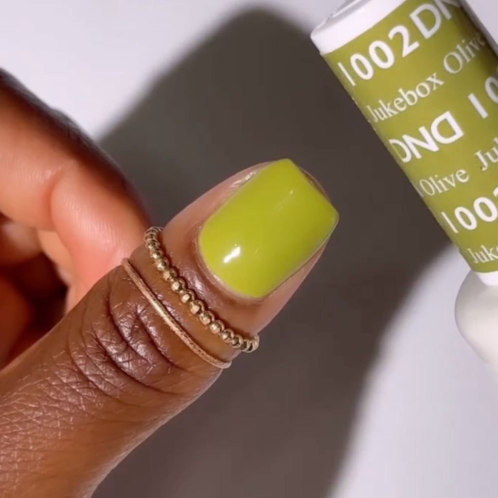 DND Daisy Gel Duo – Jukebox Olive #1002