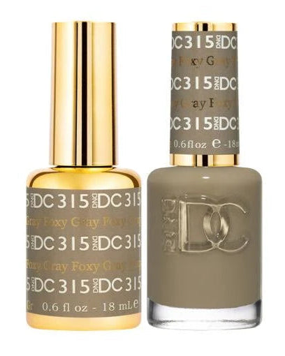 DND DC Gel Duo – Foxy Gray #315
