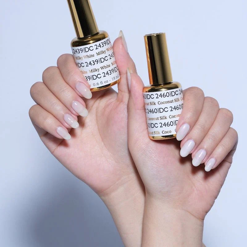 DND DC Gel Duo – Milky White #2439