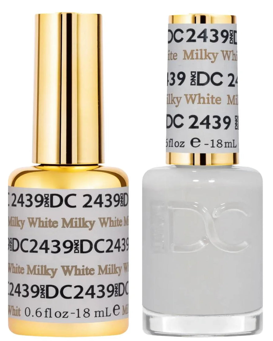 DND DC Gel Duo – Milky White #2439