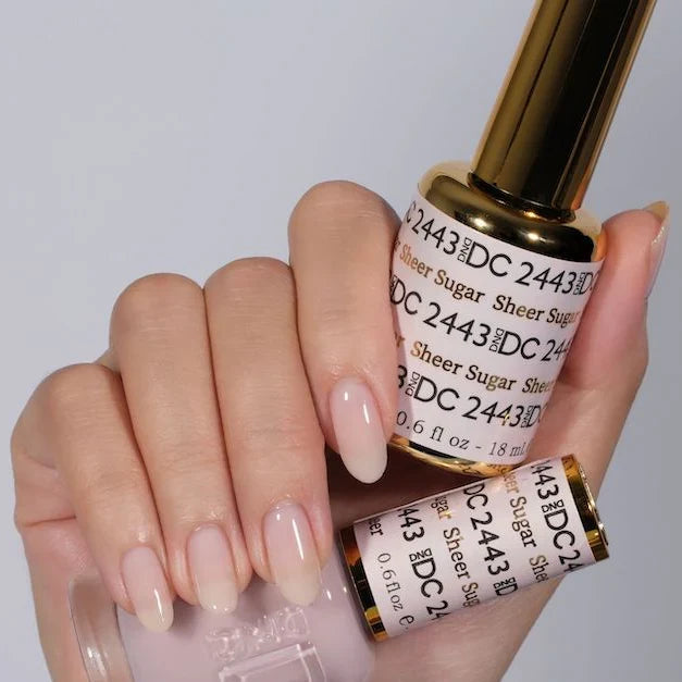 DND DC Gel Duo – Sheer Sugar #2443