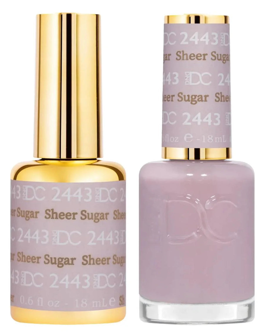 DND DC Gel Duo – Sheer Sugar #2443
