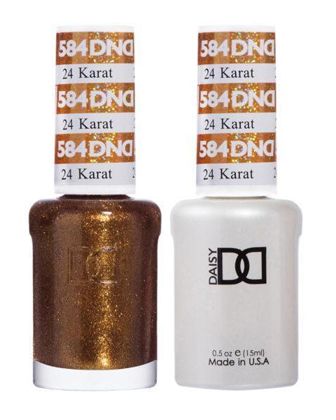 DND Daisy Gel Duo – 24 Karat #584