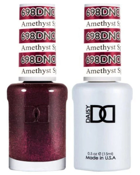 DND Daisy Gel Duo – Amethyst Sparkles #698