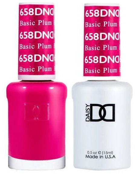 DND Daisy Gel Duo – Basic Plum #658
