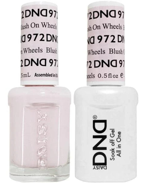 DND Daisy Gel Duo – Blush On Wheels #972