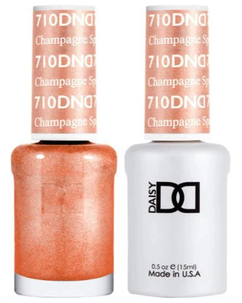 DND Daisy Gel Duo – Champagne Sparkles #710