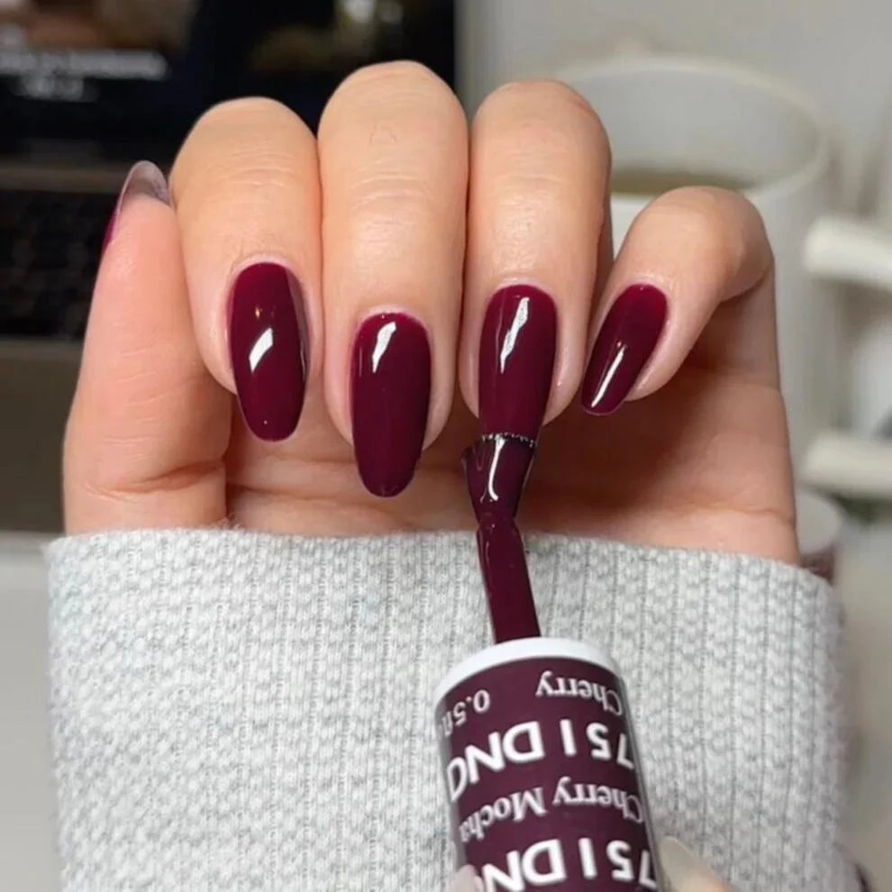 DND Daisy Gel Duo – Cherry Mocha #751