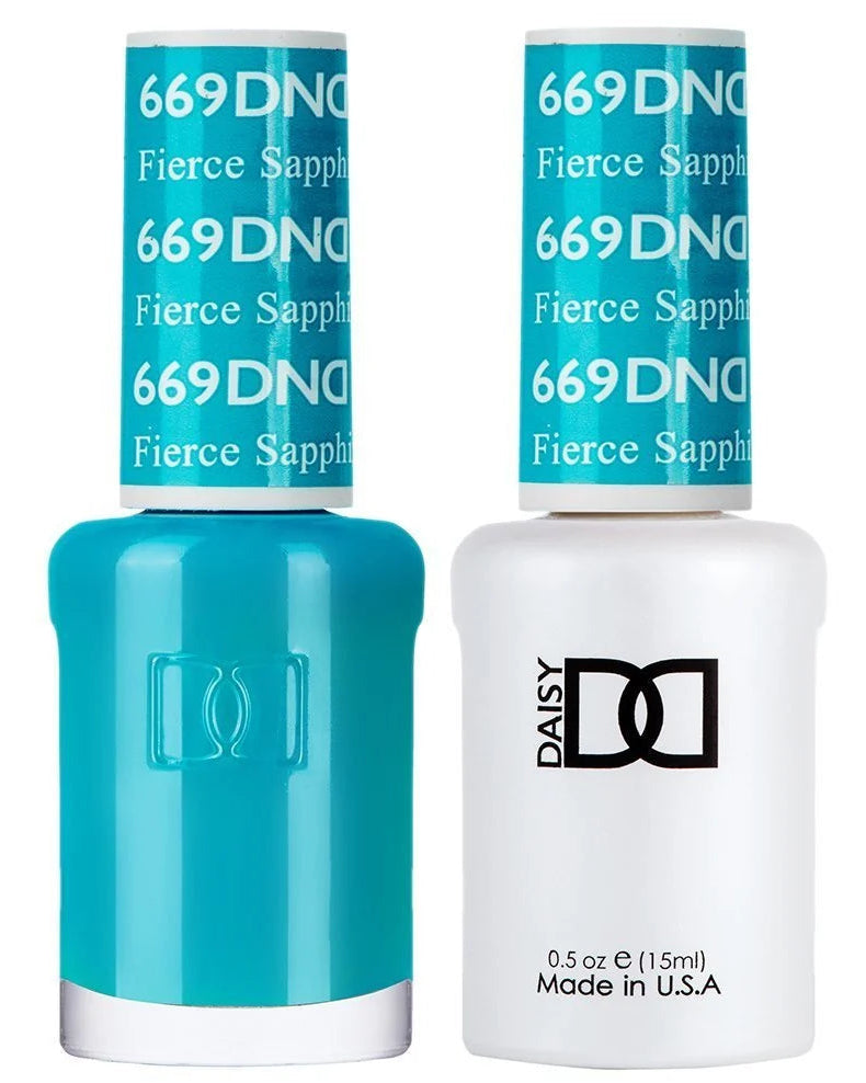 DND Daisy Gel Duo – Fierce Sapphire #669