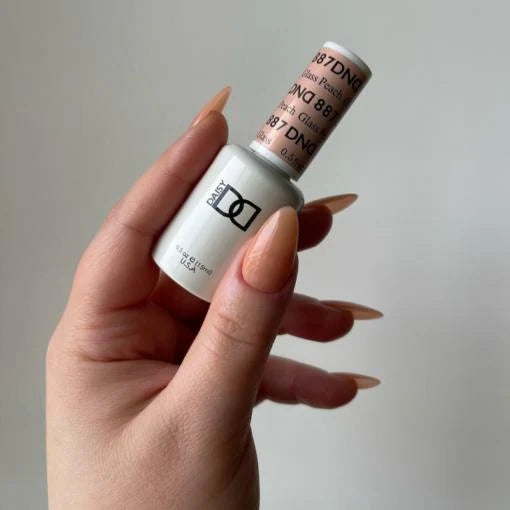 DND Daisy Sheer Gel Duo – Glass Peach #887