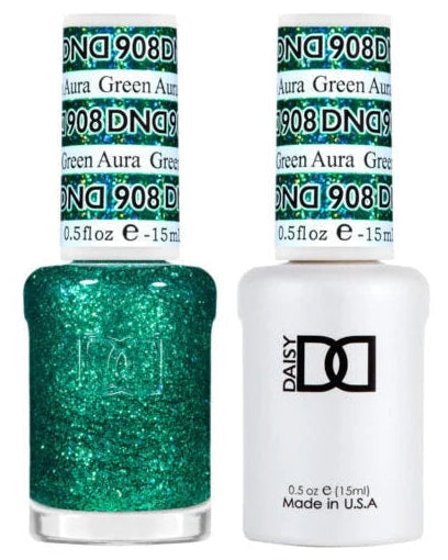 DND Daisy Gel Duo – Green Aura #908