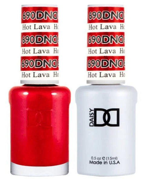 DND Daisy Gel Duo – Hot Lava #690