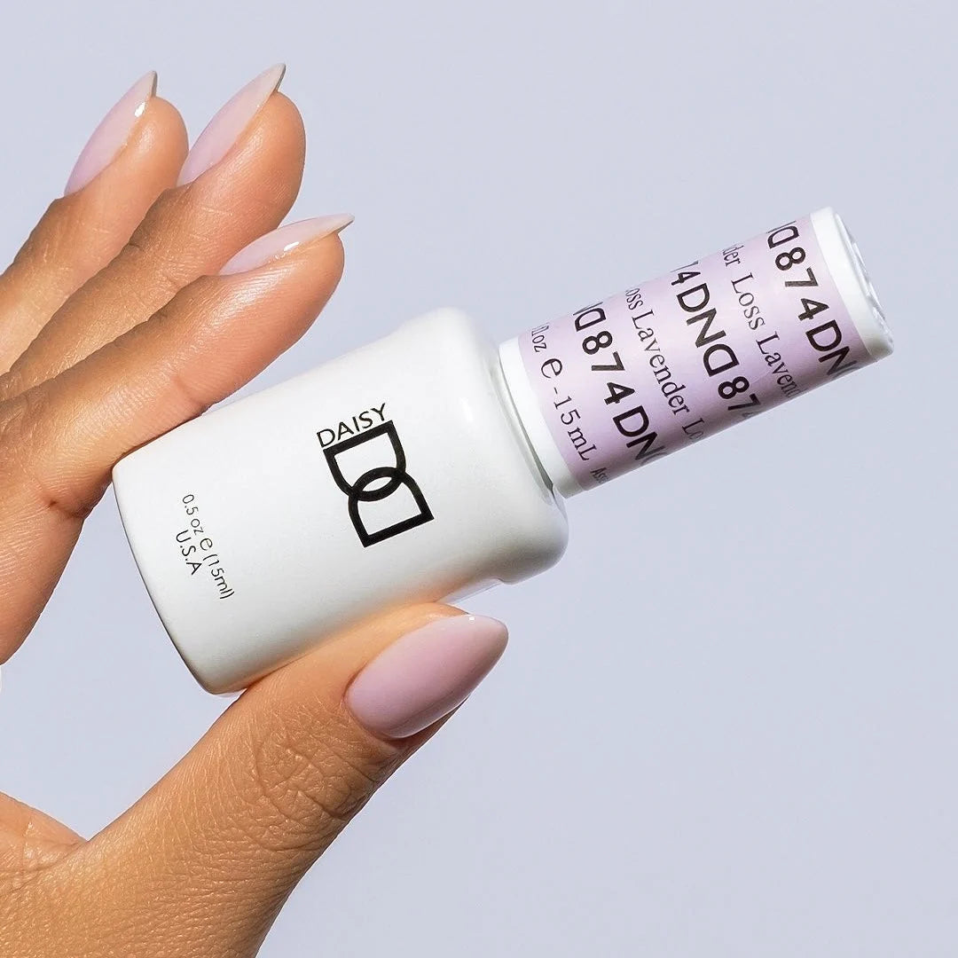 DND Daisy Sheer Gel Duo – Loss Lavender #874