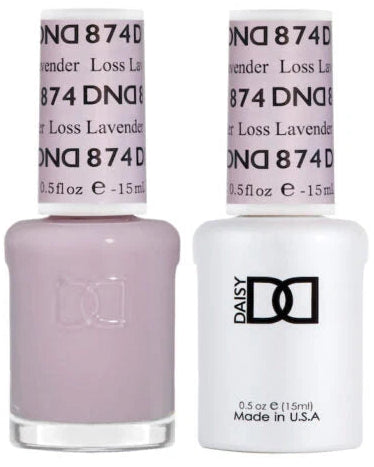 DND Daisy Sheer Gel Duo – Loss Lavender #874
