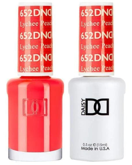 DND Daisy Gel Duo – Lychee Peachy #652