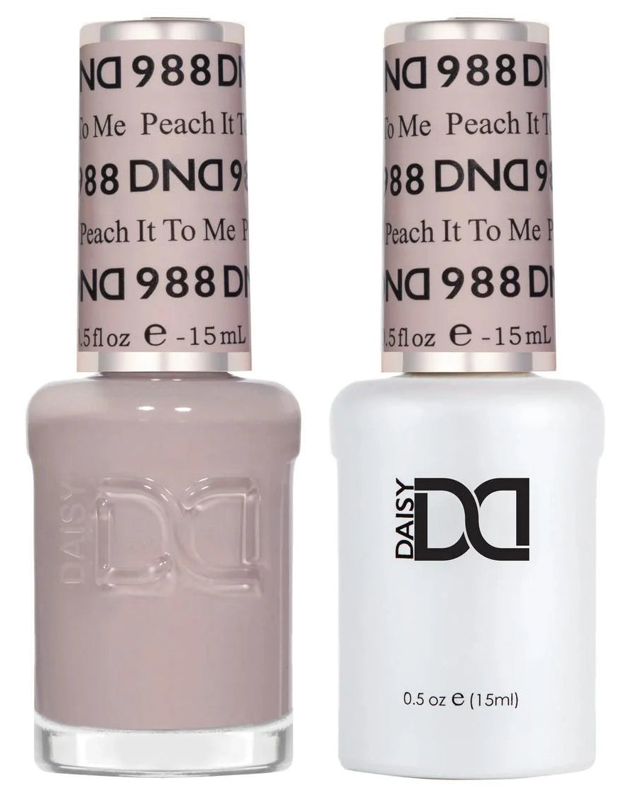 DND Daisy Gel Duo – Peach It To Me #988