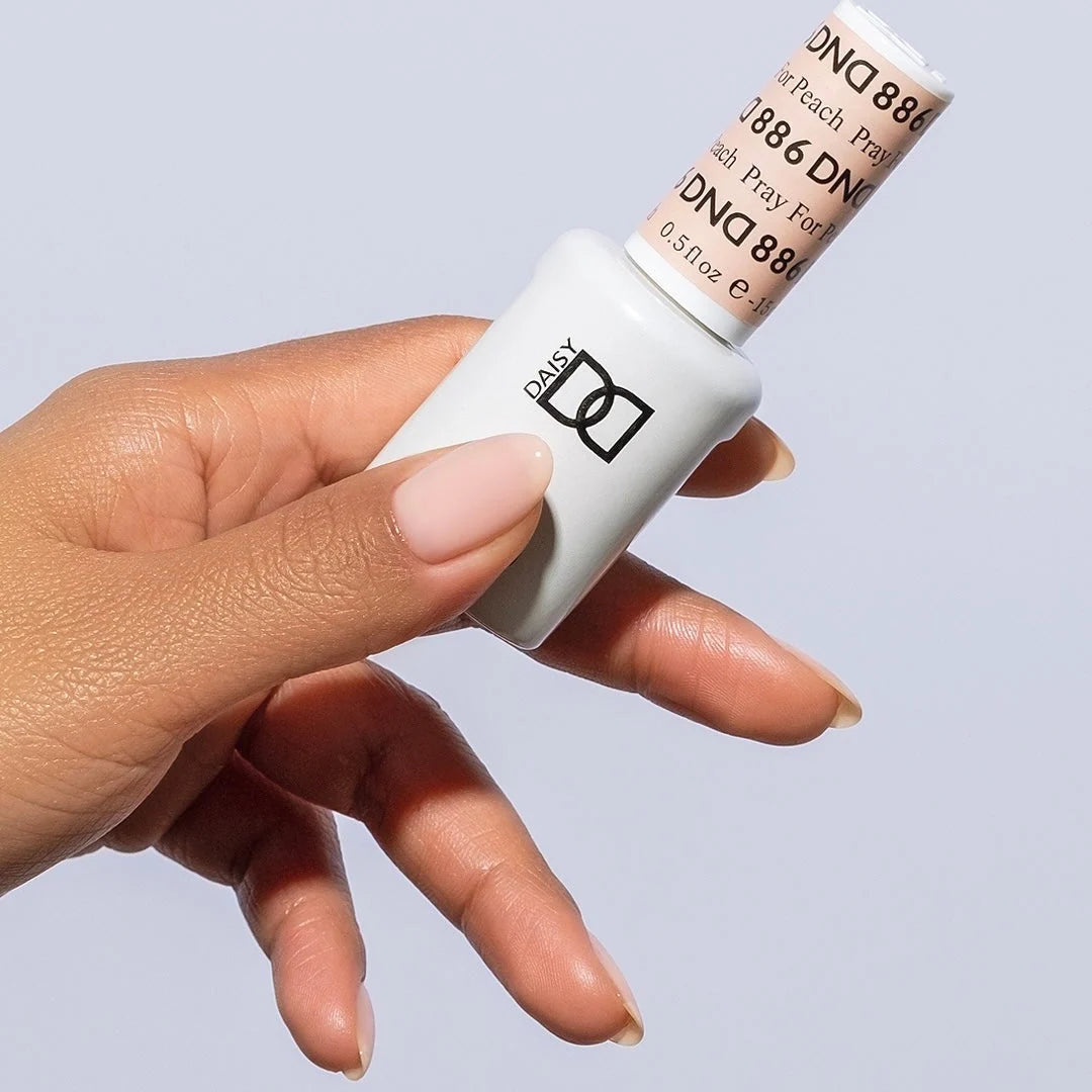 DND Daisy Sheer Gel Duo – Pray For Peach #886