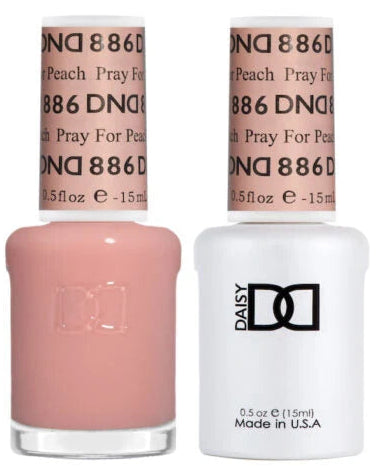 DND Daisy Sheer Gel Duo – Pray For Peach #886