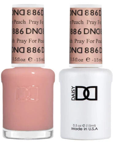 DND Daisy Sheer Gel Duo – Pray For Peach #886