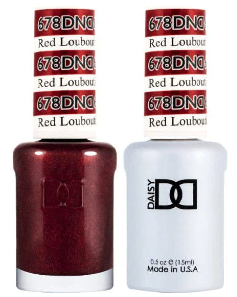 DND Daisy Gel Duo – Red Louboutin #678