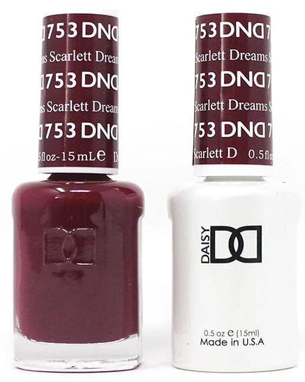 DND Daisy Gel Duo – Scarlett Dreams #753