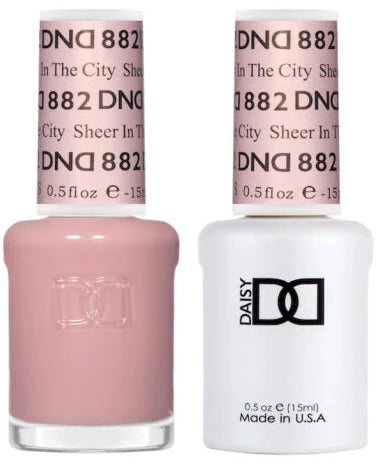 DND Daisy Sheer Gel Duo – Sheer In The City #882