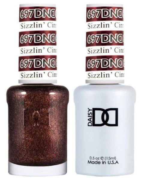DND Daisy Gel Duo – Sizzlin' Cinnamon #697