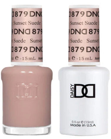 DND Daisy Sheer Gel Duo – Sunset Suede #879