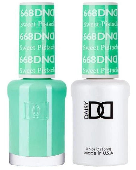 DND Daisy Gel Duo – Sweet Pistachia #668