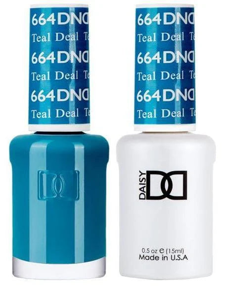 DND Daisy Gel Duo – Teal Deal #664