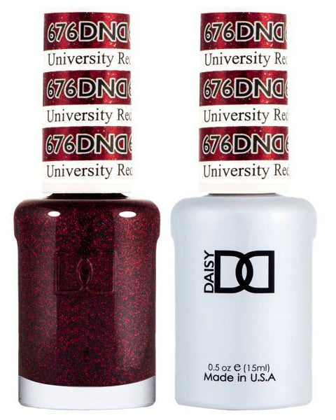 DND Daisy Gel Duo – Universal Red #676