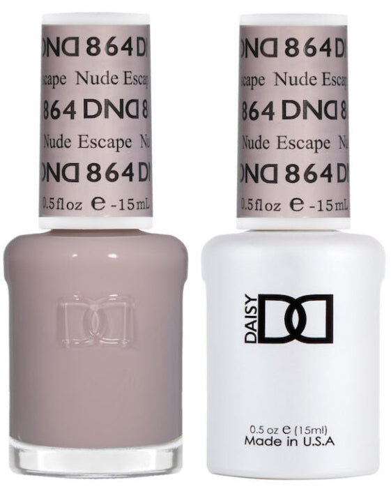DND Daisy Sheer Gel Duo – Nude Escape #864
