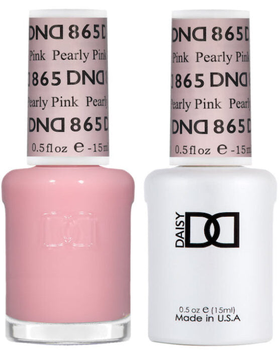 DND Daisy Sheer Gel Duo – Pearly Pink #865