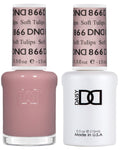 DND Daisy Sheer Gel Duo – Soft Tulips #866