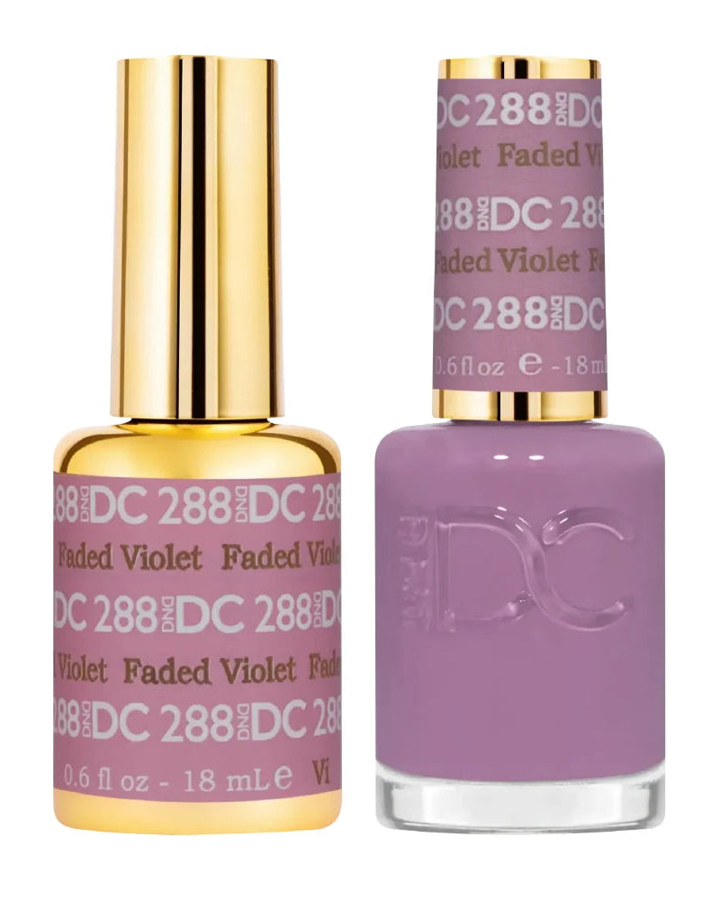 DND DC Gel Duo – Faded Violet #288