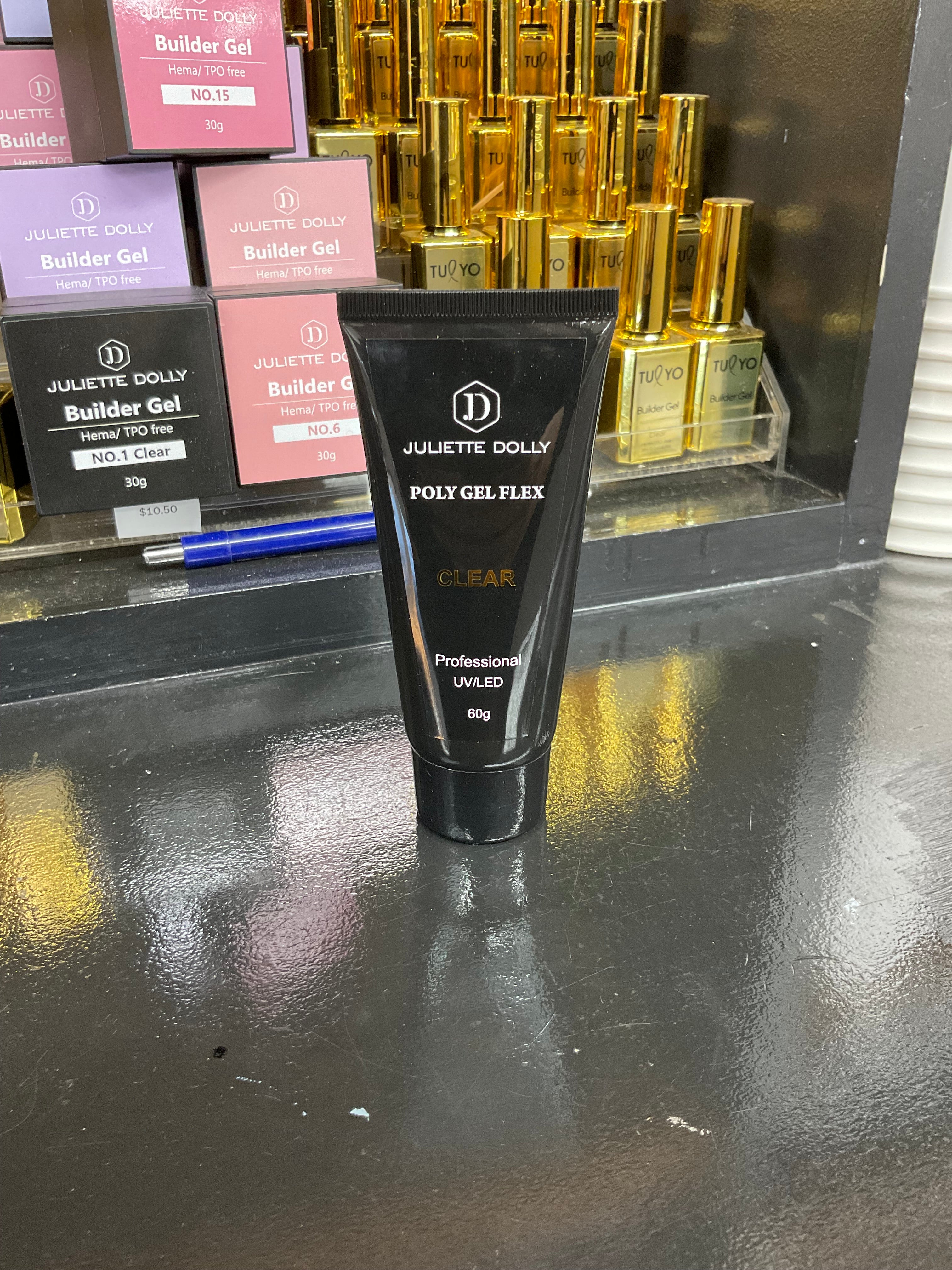 Juliette Dolly poly gel flex clear