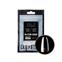 Gel-X® Natural Coffin Medium Refill Bag-000 APRES