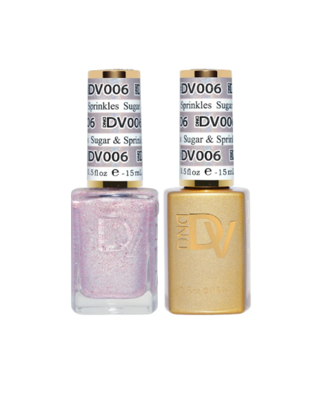 DND Diva Gel Duo - Sugar And Sparkles #006