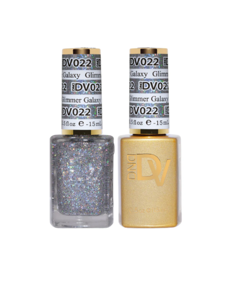 DND Diva Gel Duo – Glimmer Galaxy #022