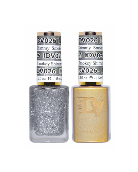 DND Diva Gel Duo – Smokey Shimmy #026