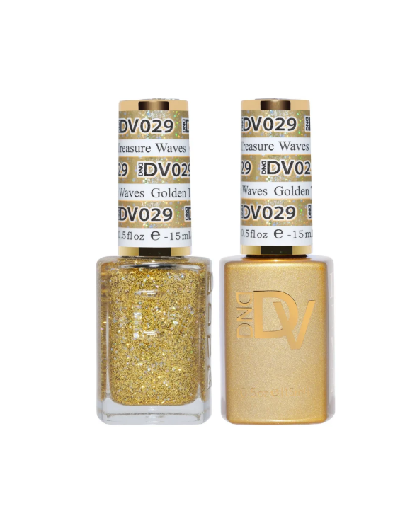 DND Diva Gel Duo – Golden Treasure Waves #029