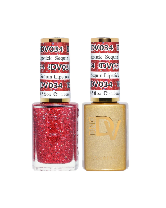 DND Diva Gel Duo – Sequin Lipstick #034