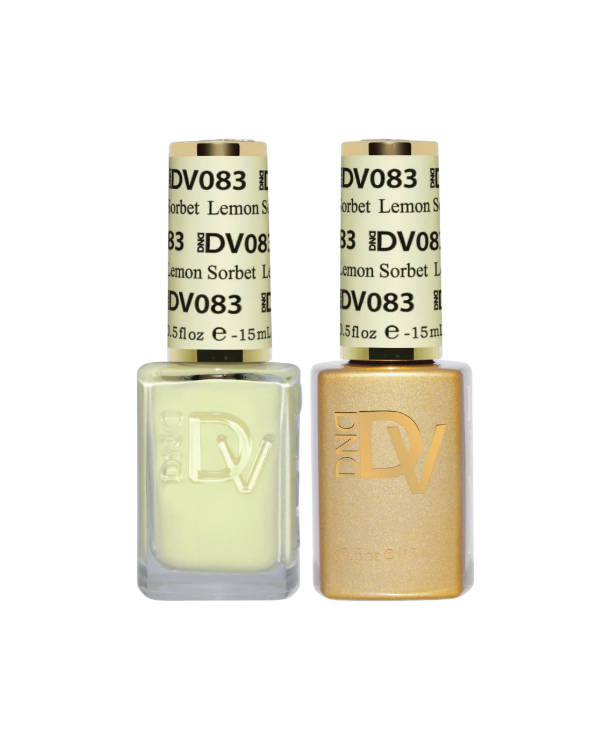 DND Diva Gel Duo – Lemon Sorbet #083