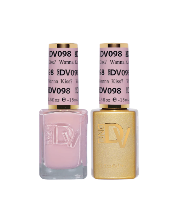 DND Diva Gel Duo – Wanna Kiss? #098